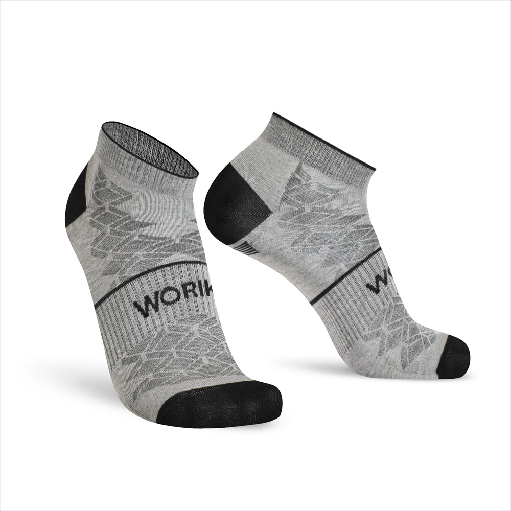 Καλτσάκια WORIK Thil Silver (Pack: 2 Ζεύγη)